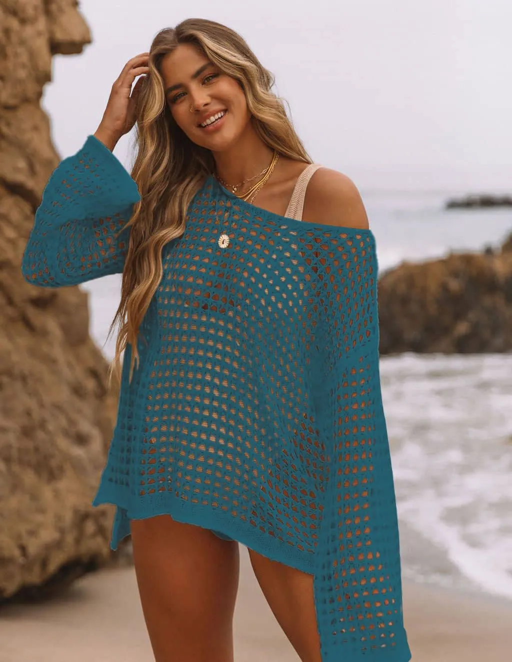 Sexy Knit Crochet Beach Skirt