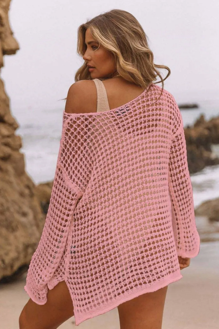 Sexy Knit Crochet Beach Skirt