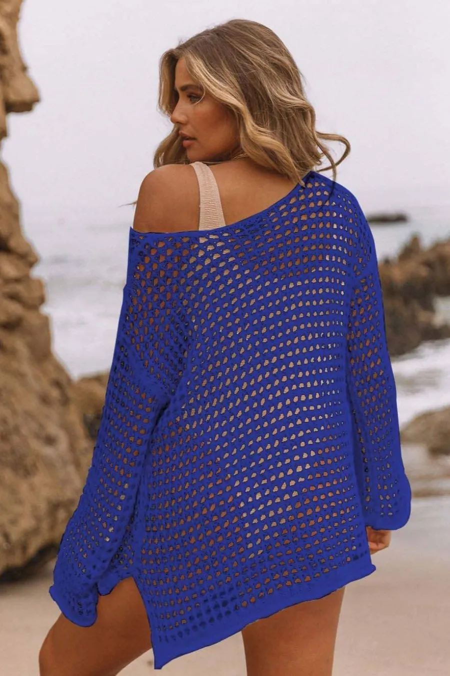 Sexy Knit Crochet Beach Skirt