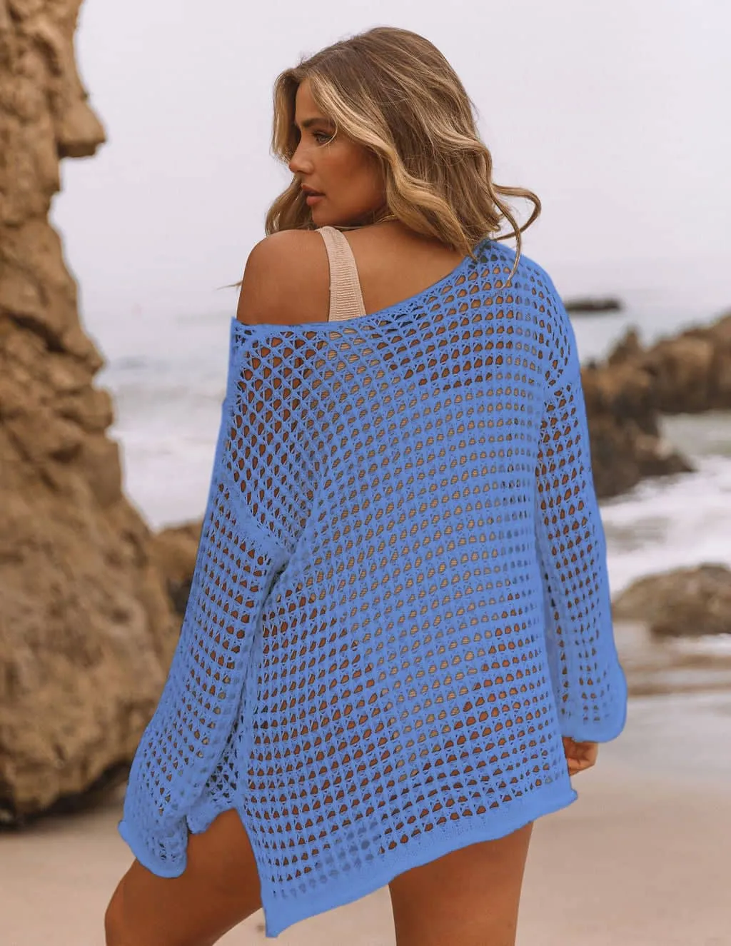 Sexy Knit Crochet Beach Skirt