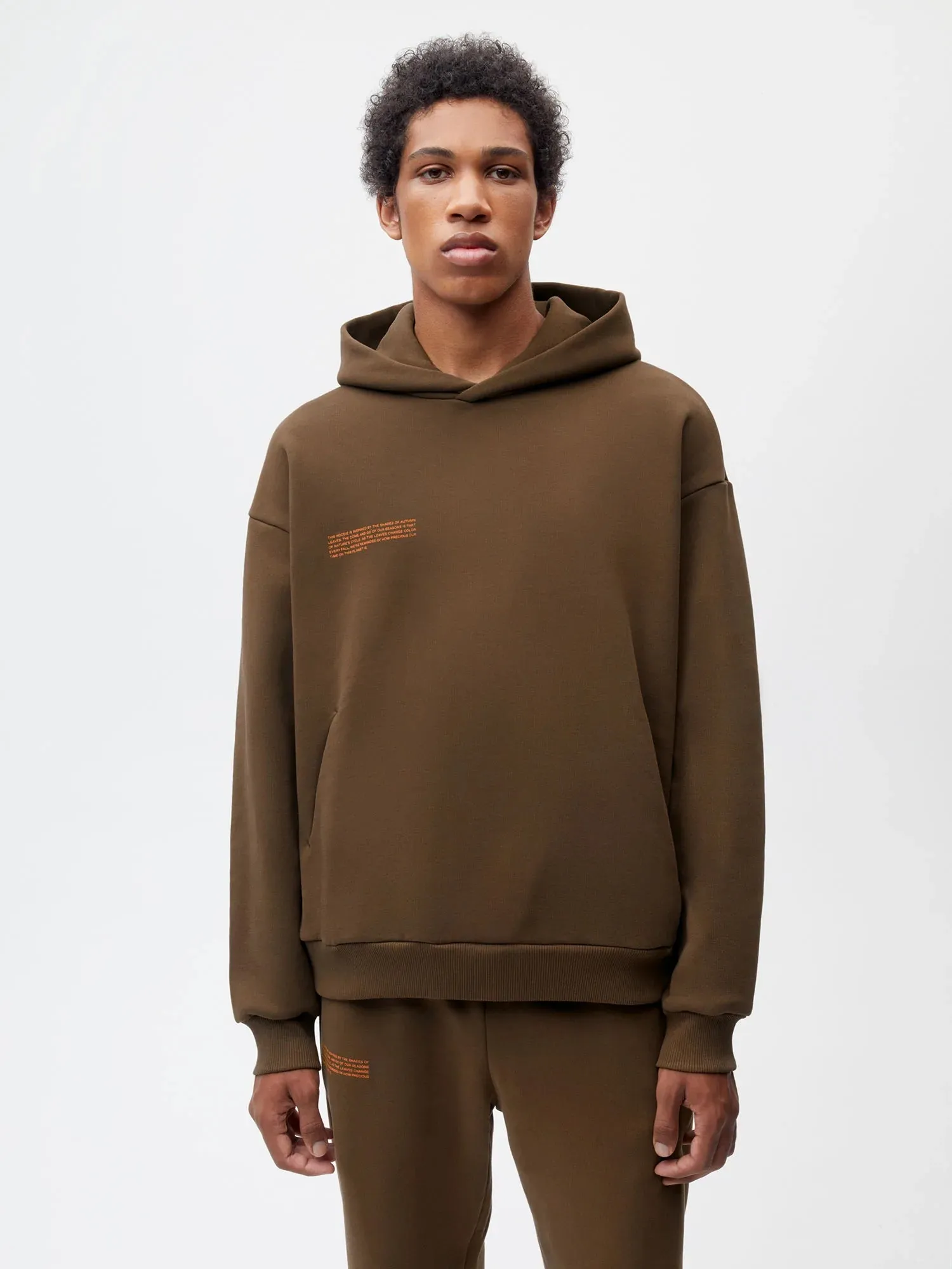 Signature Hoodie - Autumn Leaves—beech brown