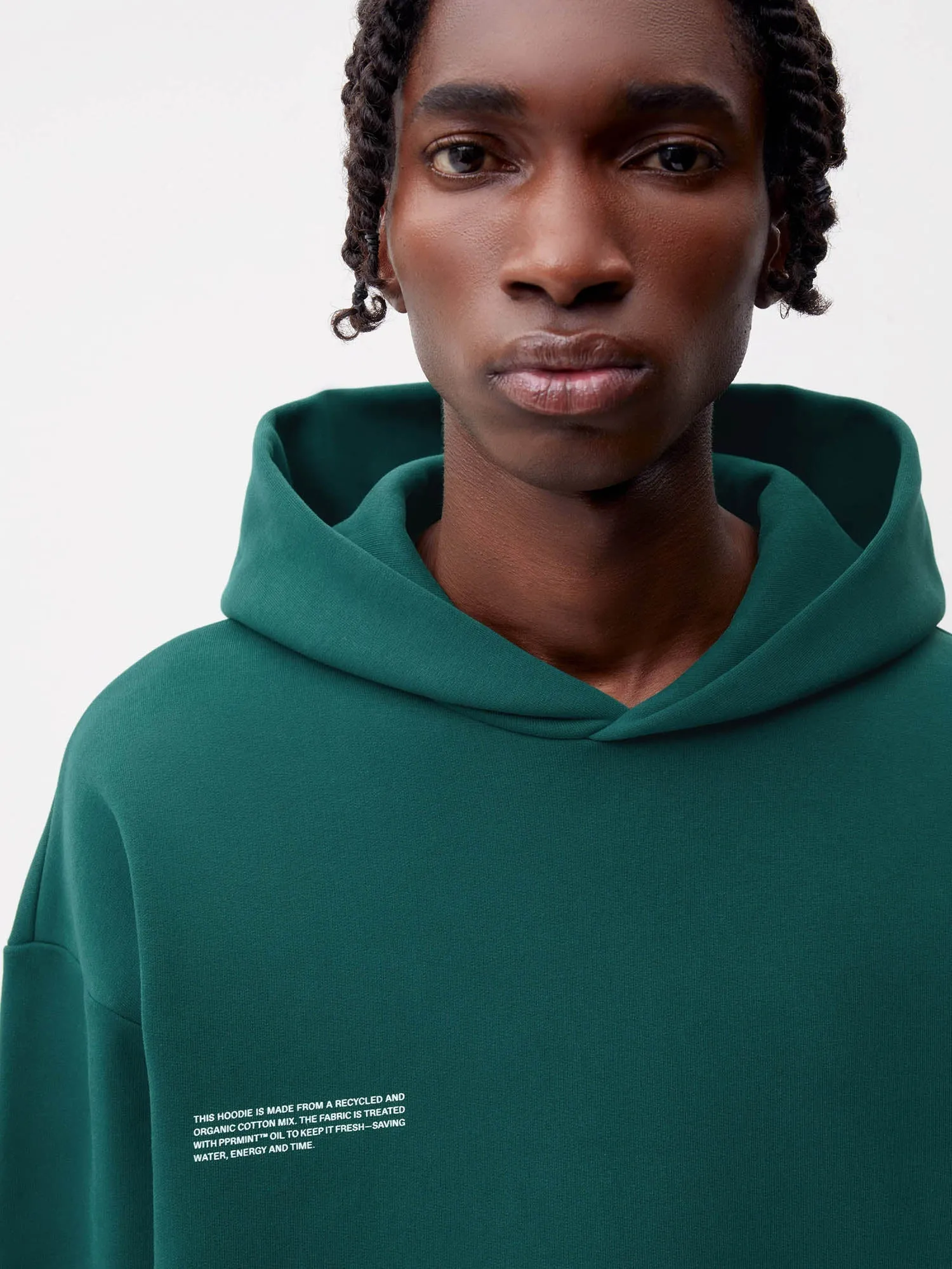 Signature Hoodie - Neutral Tones—foliage green