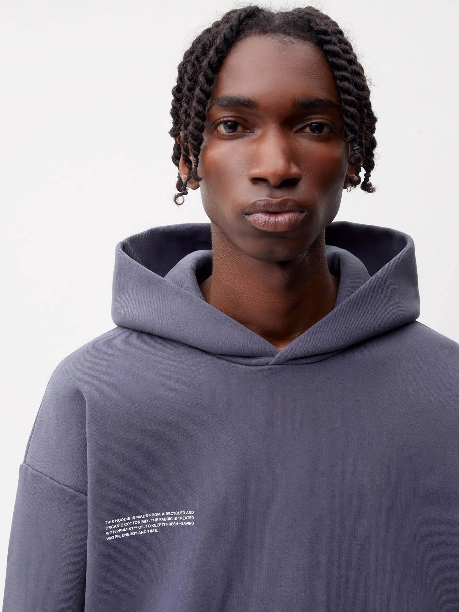 Signature Hoodie - Neutral Tones—slate blue