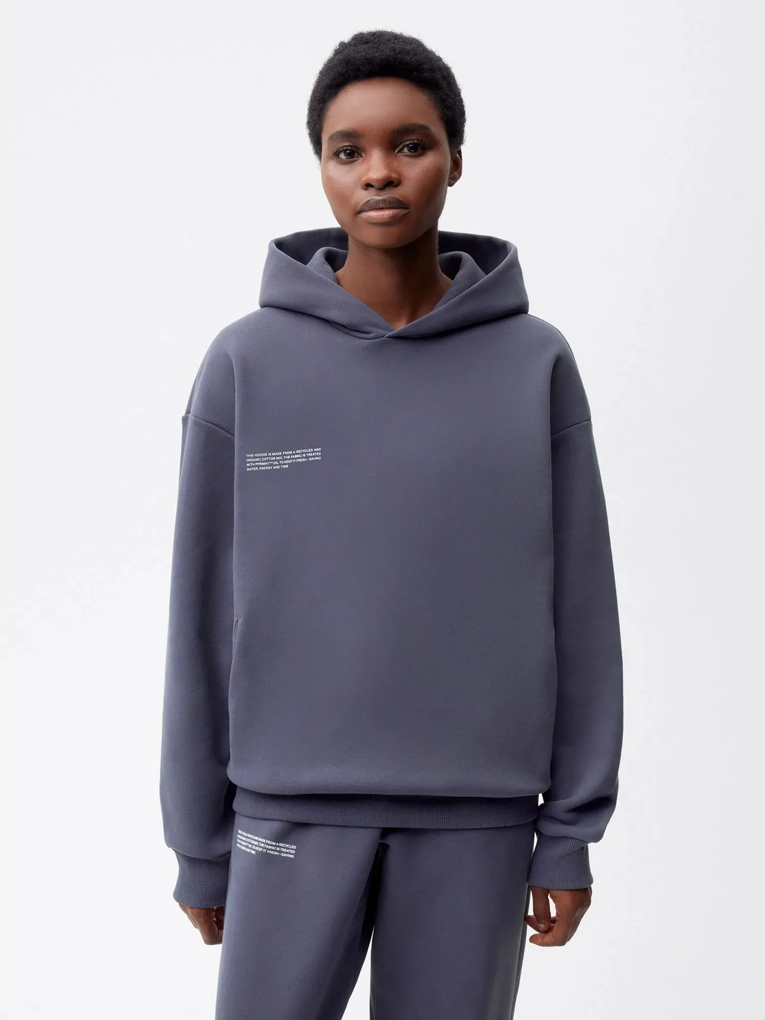 Signature Hoodie - Neutral Tones—slate blue