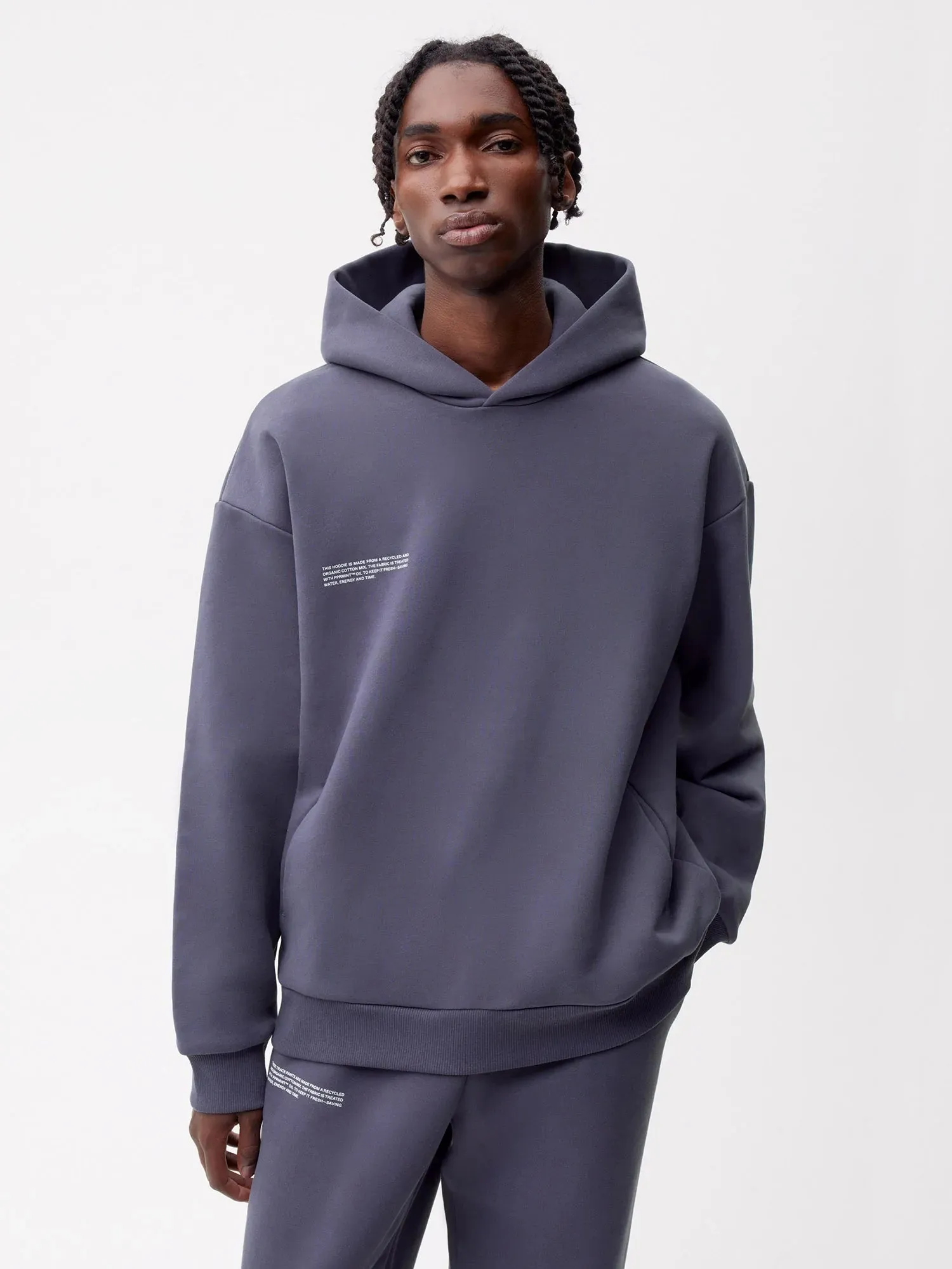 Signature Hoodie - Neutral Tones—slate blue