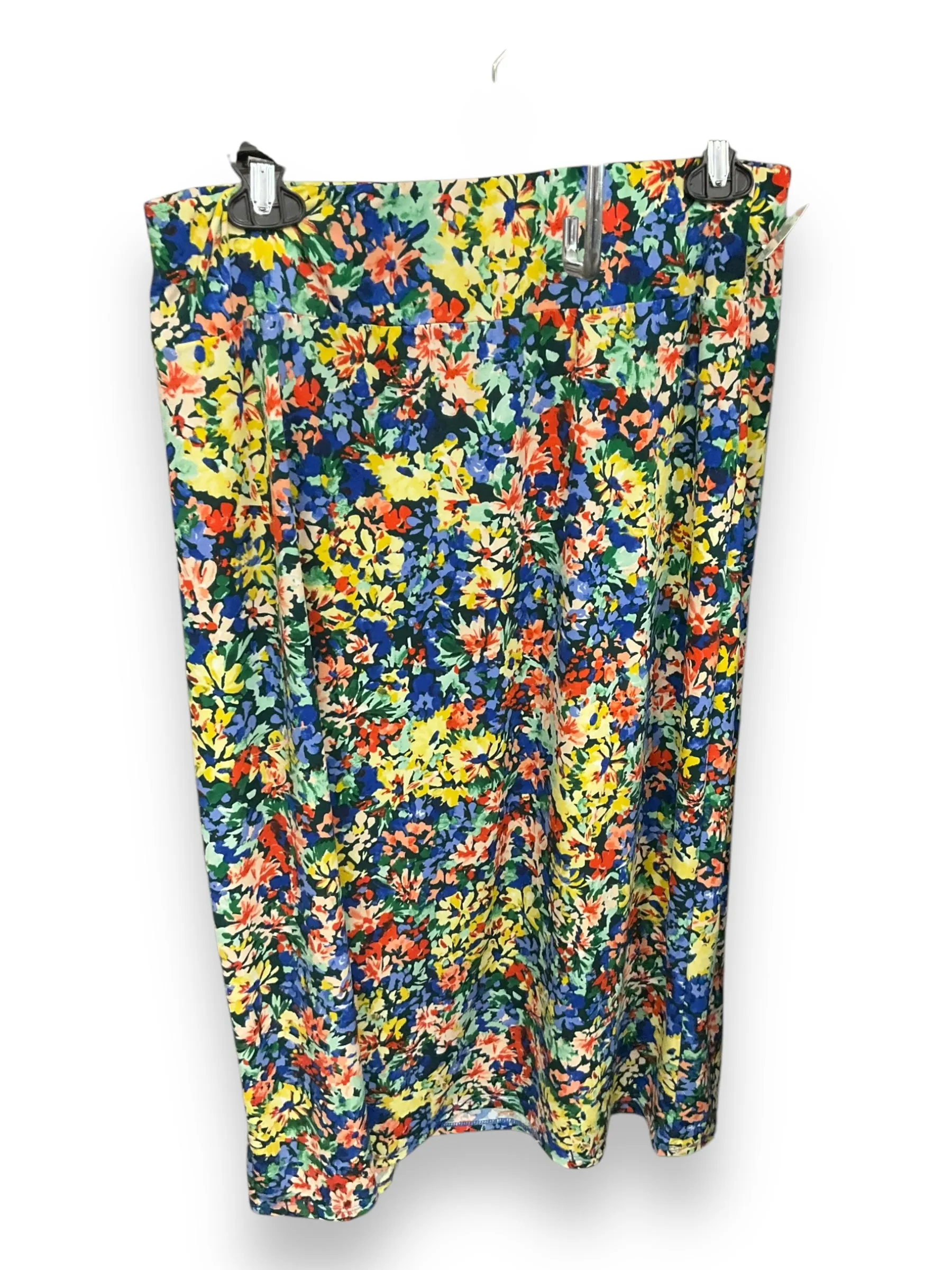 Skirt Maxi By Clothes Mentor In Floral Print, Size: M