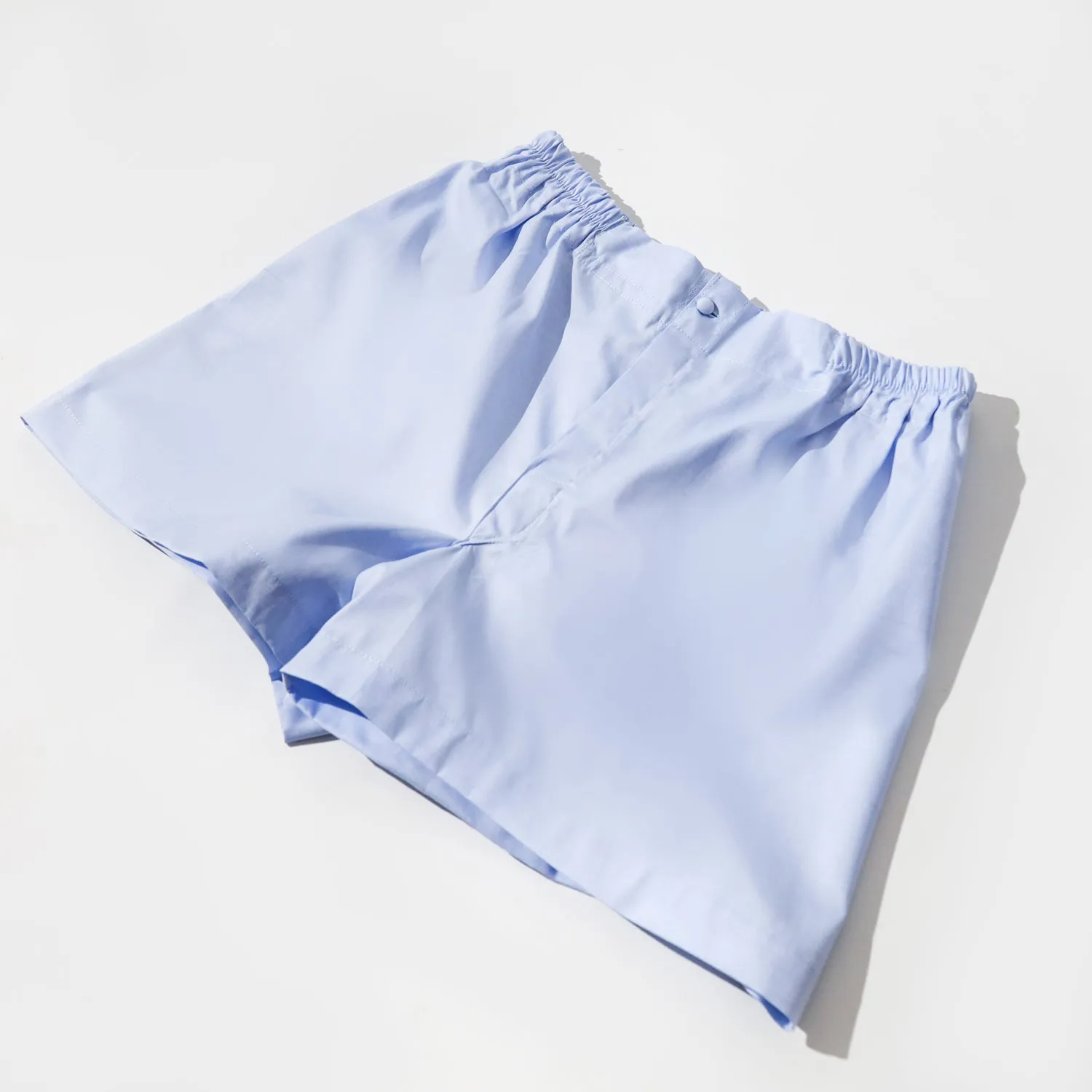 Sky Blue Cotton Boxer Short