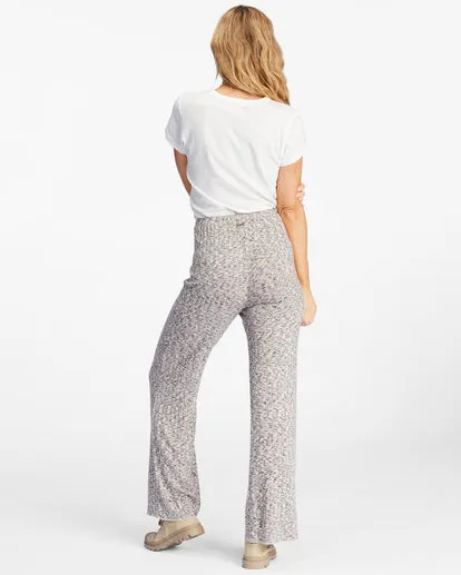 So Easy High-Waisted Wide-Leg Knit Pants