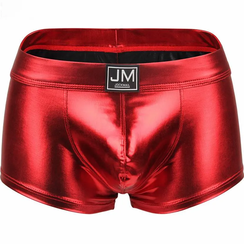 Solid Metallic Style Man Boxer