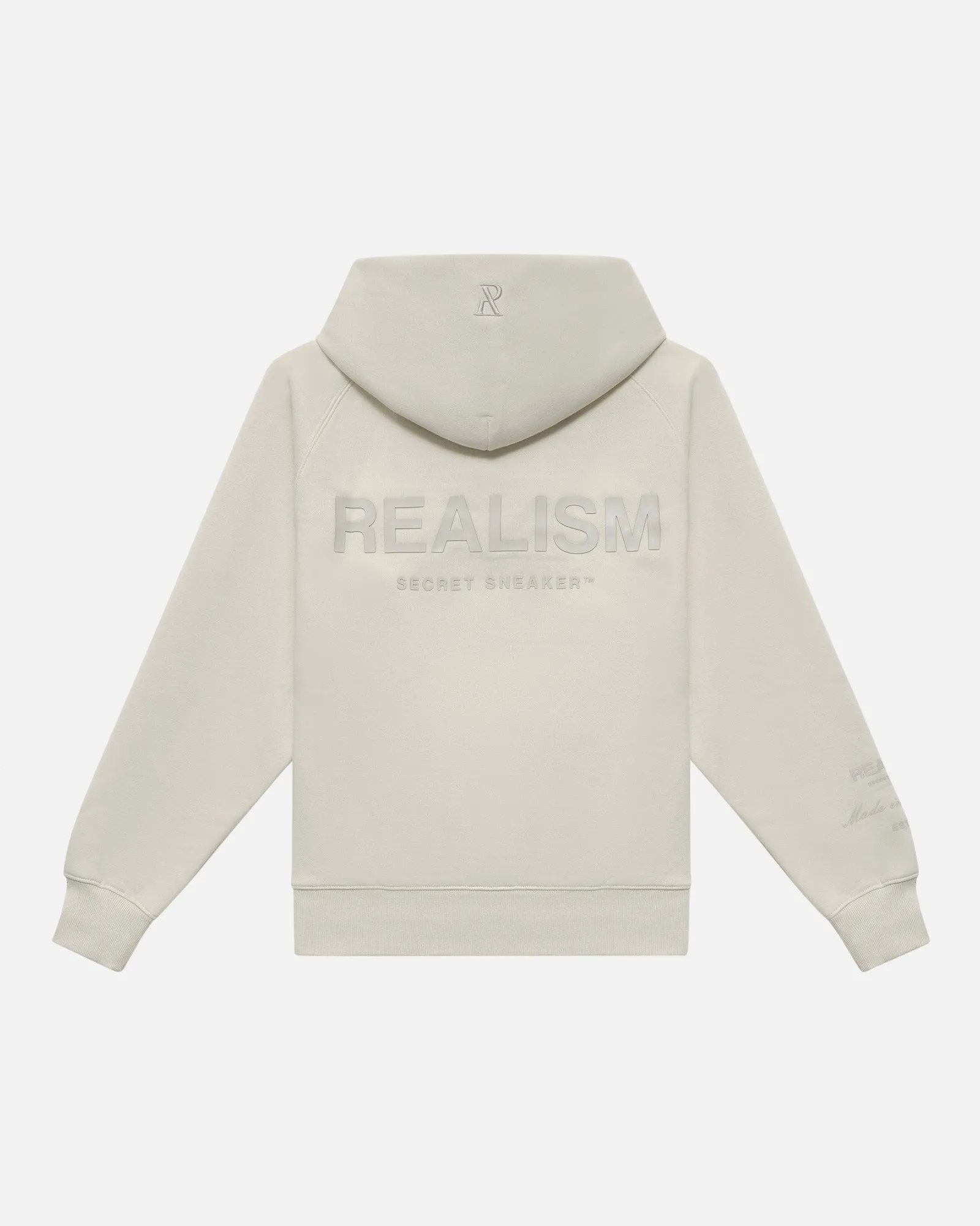 SSS REALISM RADIANT ZIP HOODIE IVORY