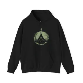 Summer Camp Minimalist Fire Hoodie