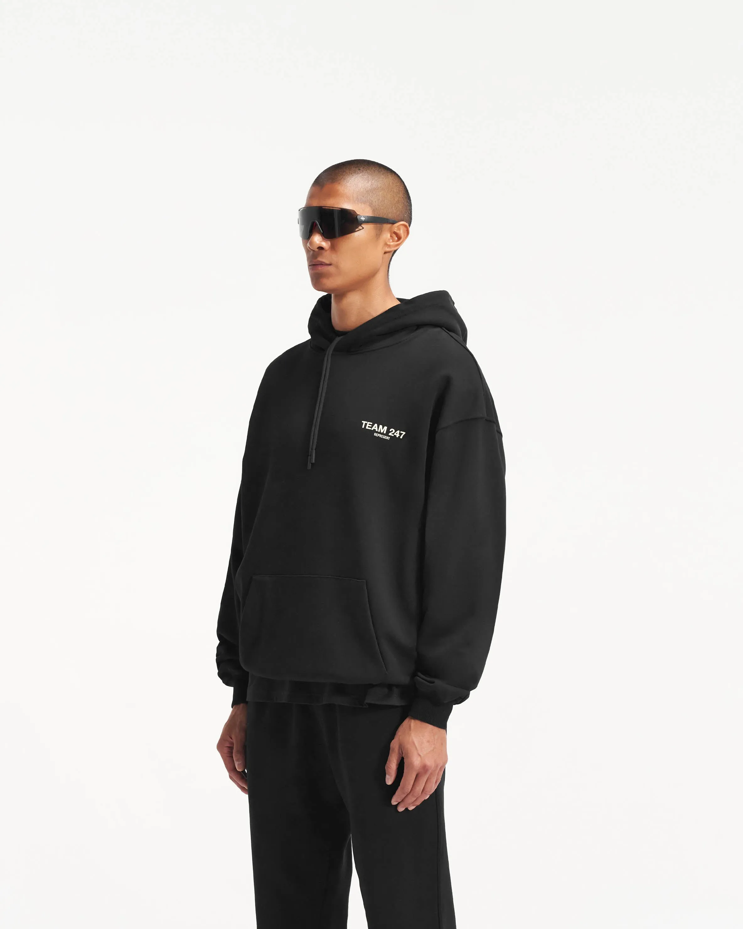 Team 247 Oversized Hoodie - Black