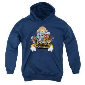 The Amazing World of Gumball Elmore Junior High Youth Navy Hoodie