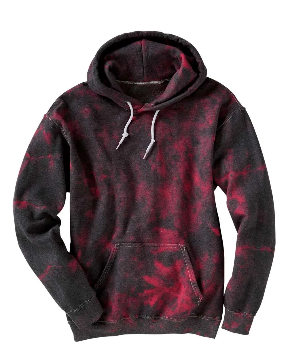 The Vibe Tie Dye Fleece Hoodie Adult