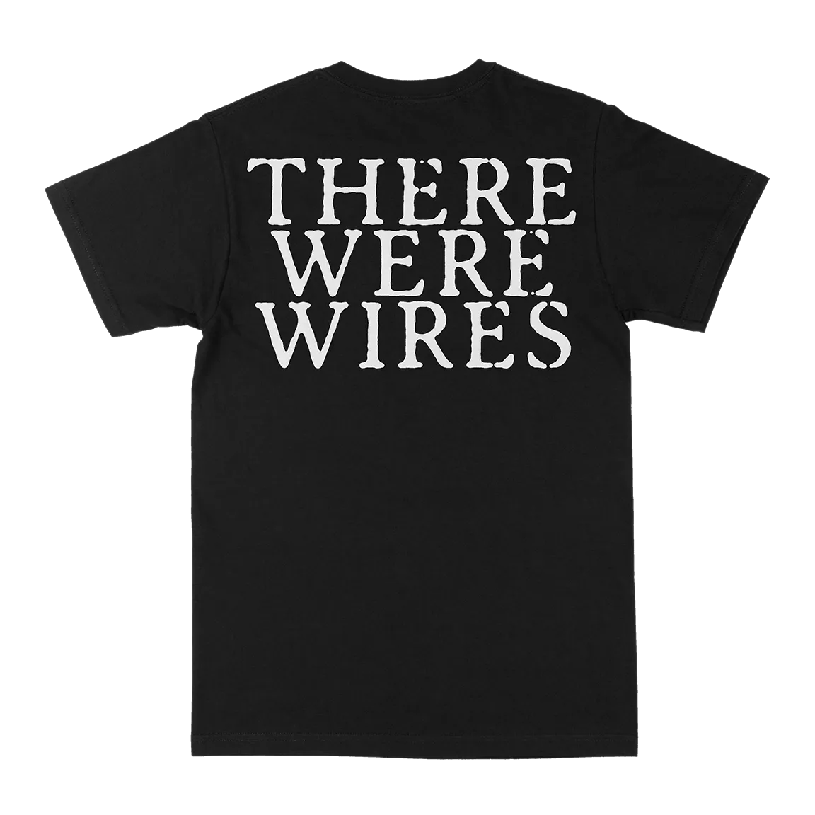 There Were Wires "Circle Skull" Black T-Shirt