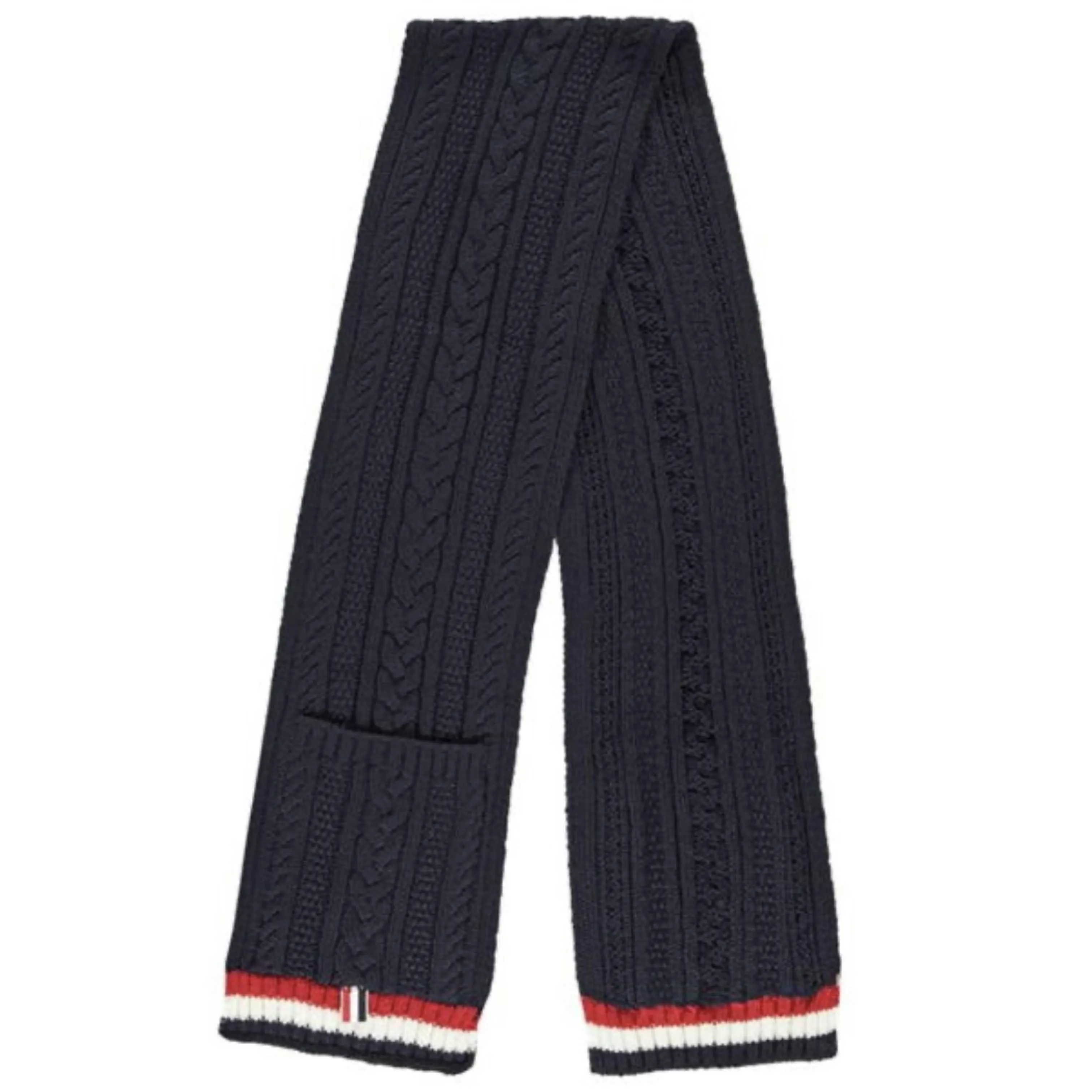 Thom Browne Cable Knit Scarf