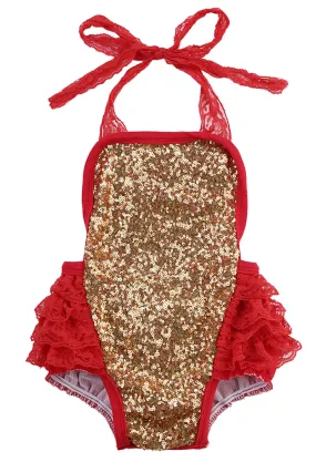 Tiny Tinsel Romper