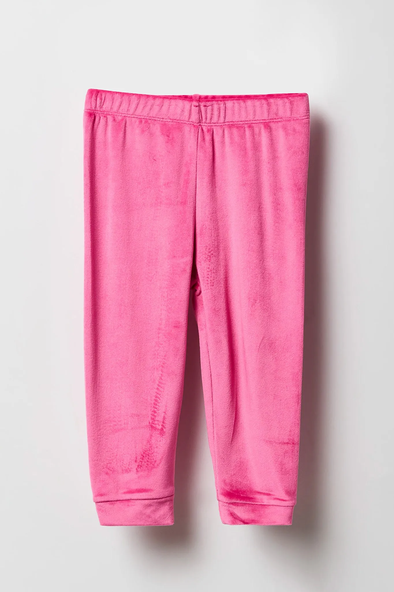 Toddler Girl Velour Jogger