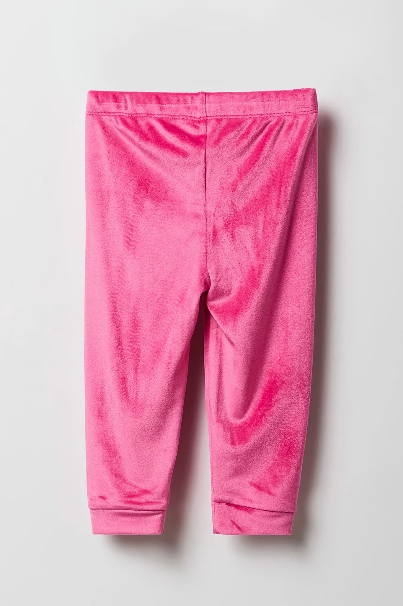 Toddler Girl Velour Jogger