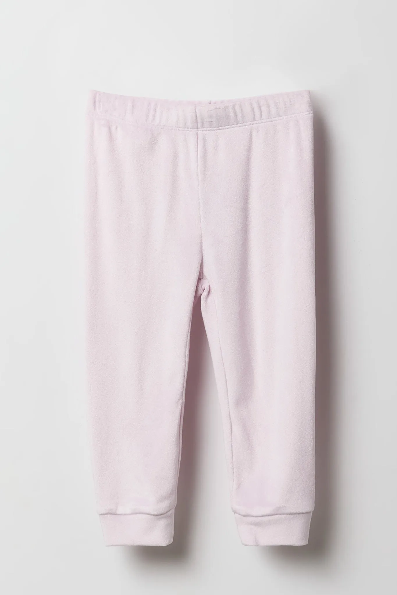 Toddler Girl Velour Jogger