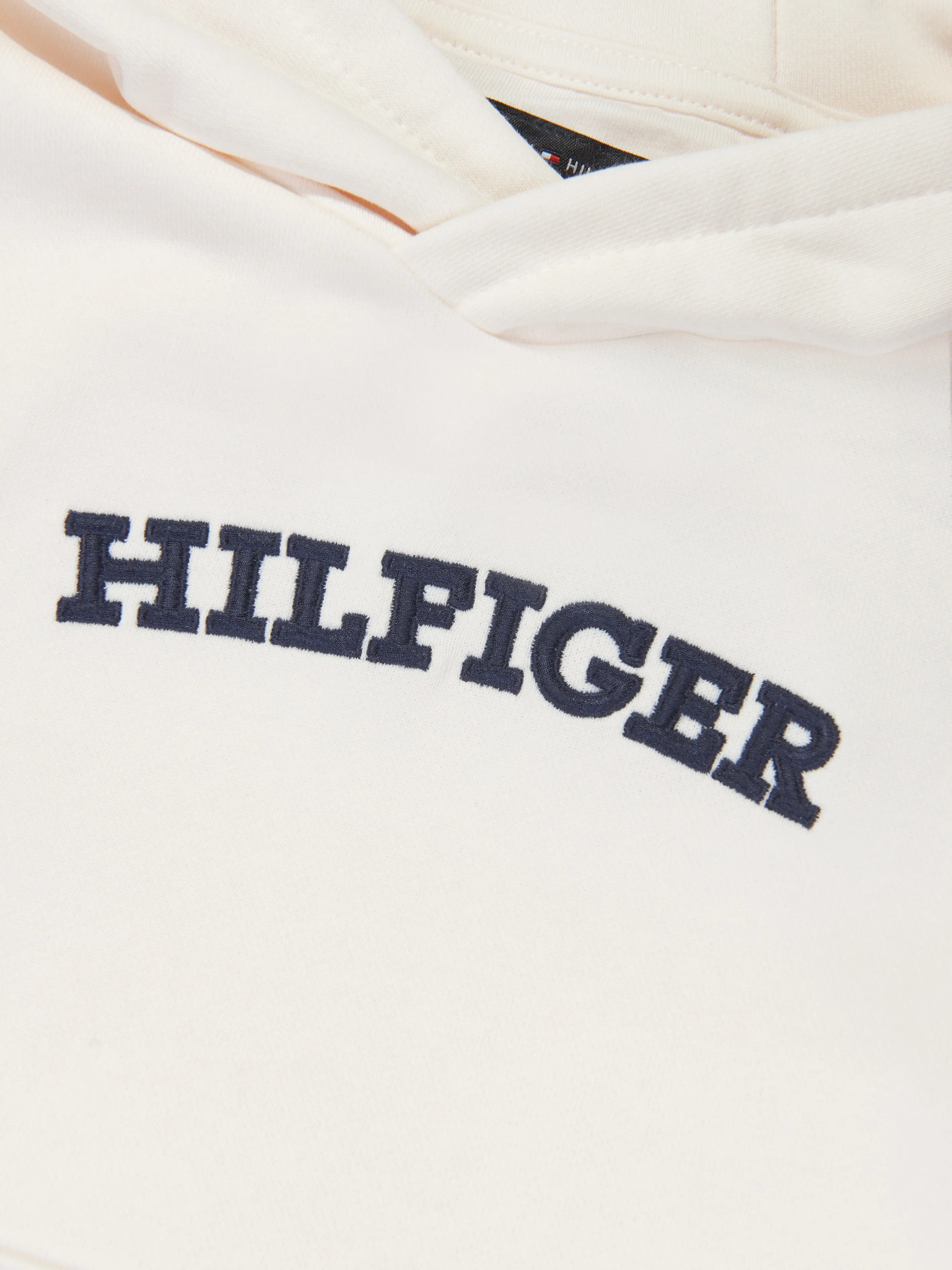 Tommy Hilfiger Kids Hilfiger Arched Hoodie in White