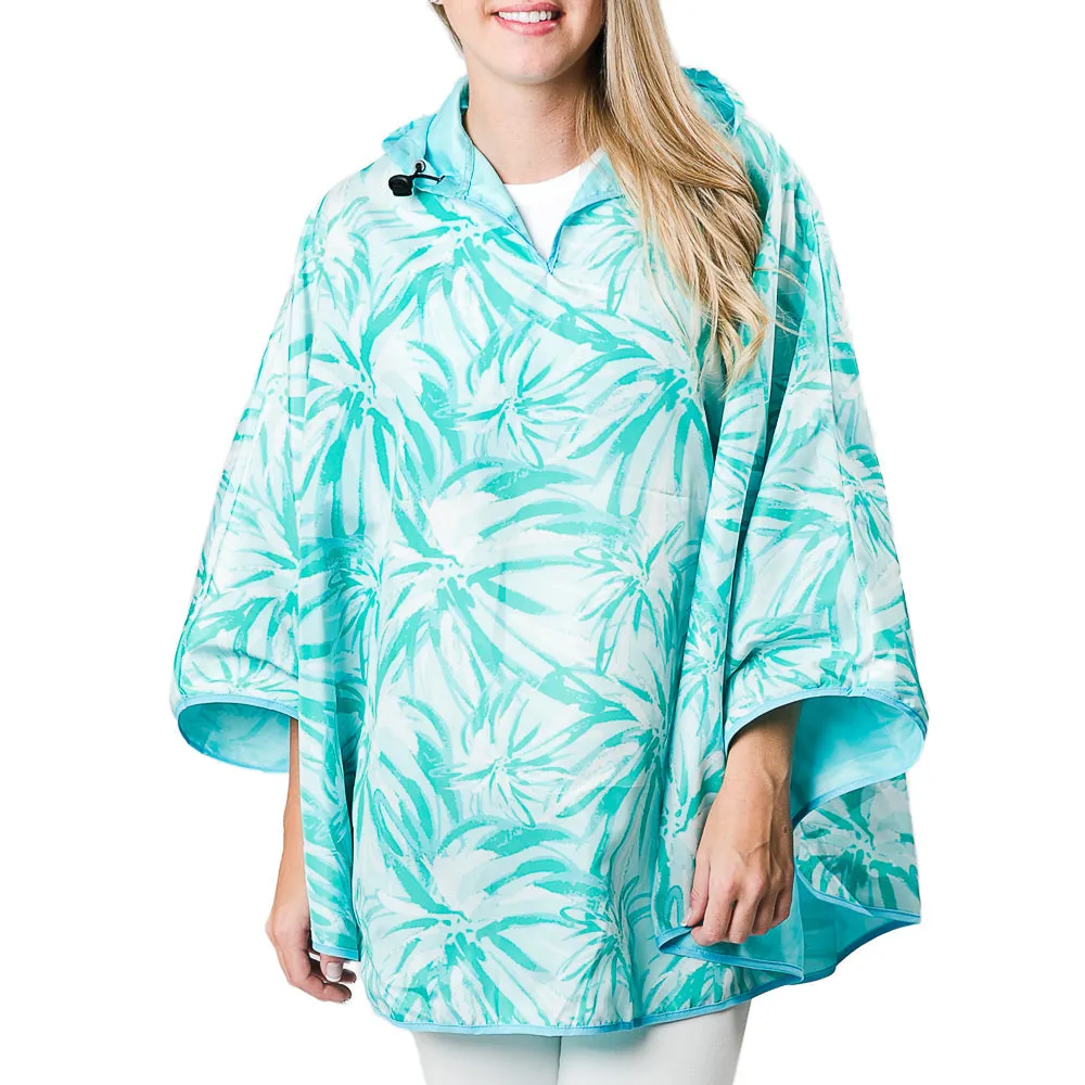 Top It Off Women's Reversible Rain Poncho