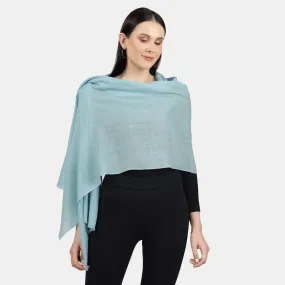 Turquoise Cashmere Scarf