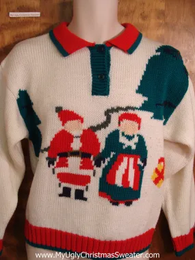 Ugly Christmas Sweater 80s Masterpiece