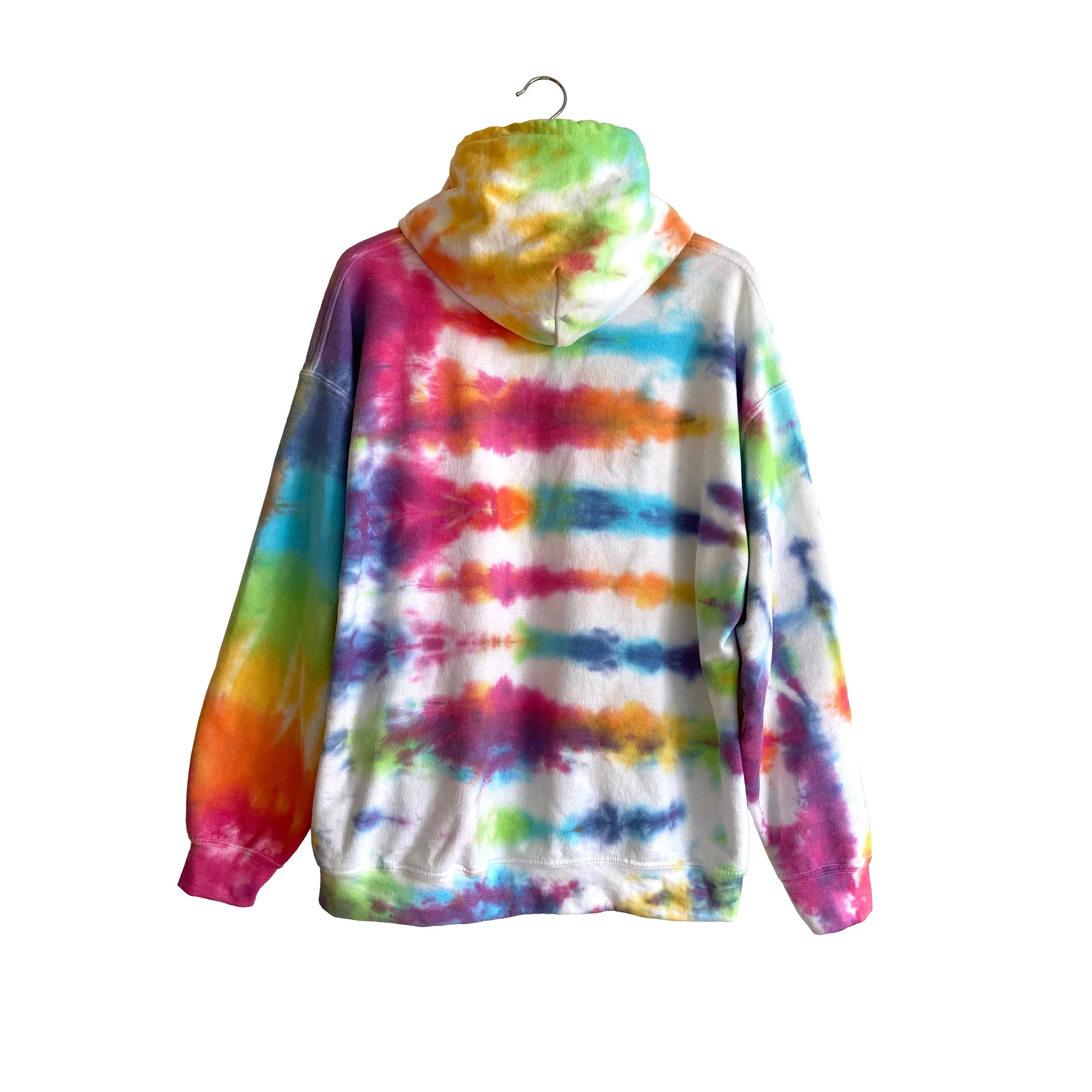 Unisex Rainbow Tie Dye Hoodie