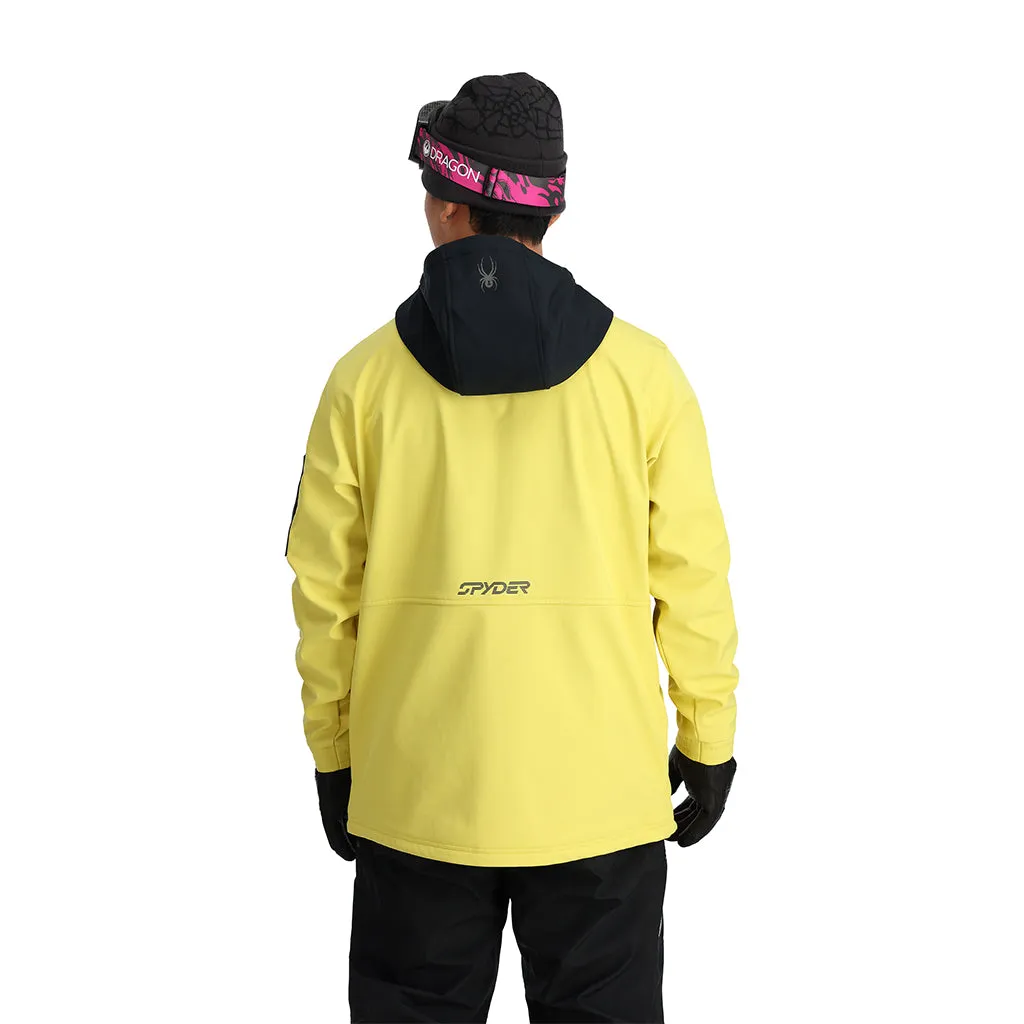 Unisex Softshell Riding Hoodie - Yellow