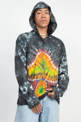 Unisex Tie-Dye Mushroom Hoodie