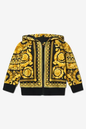 Versace Baby Barocco Zip Up Hoodie