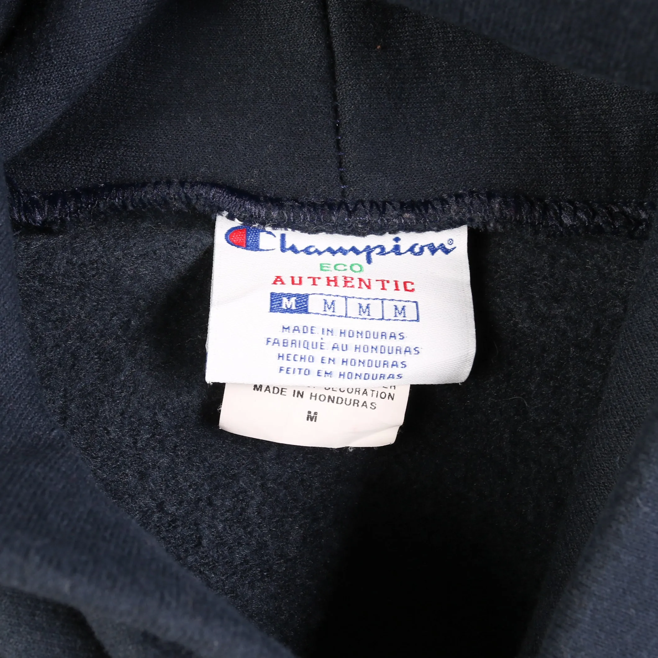 Vintage 'Collegiate' Champion Hooded Sweatshirt