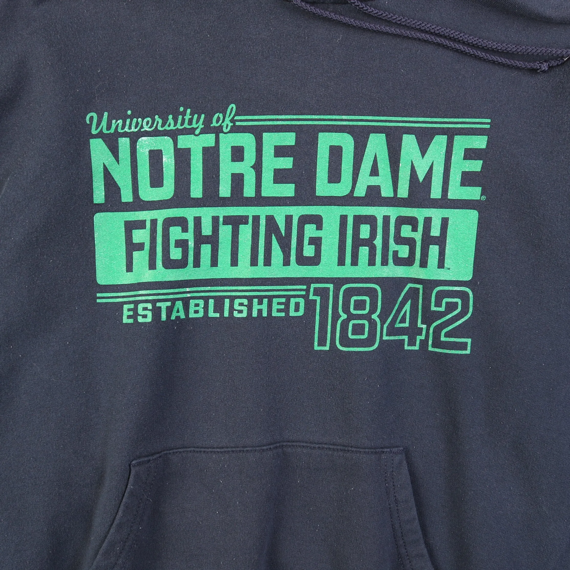 Vintage 'Fighting Irish' Champion Hooded Sweatshirt