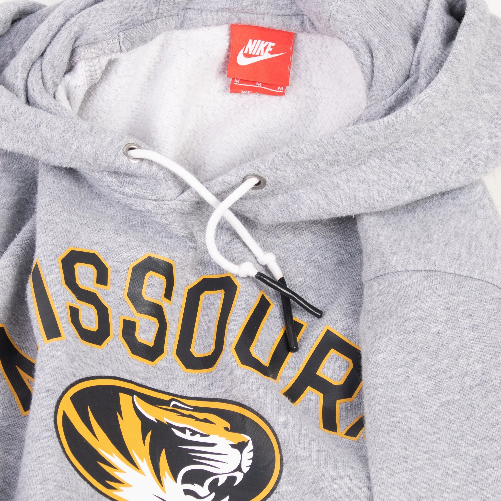 Vintage 'Missouri Tigers' Nike Hooded Sweatshirt