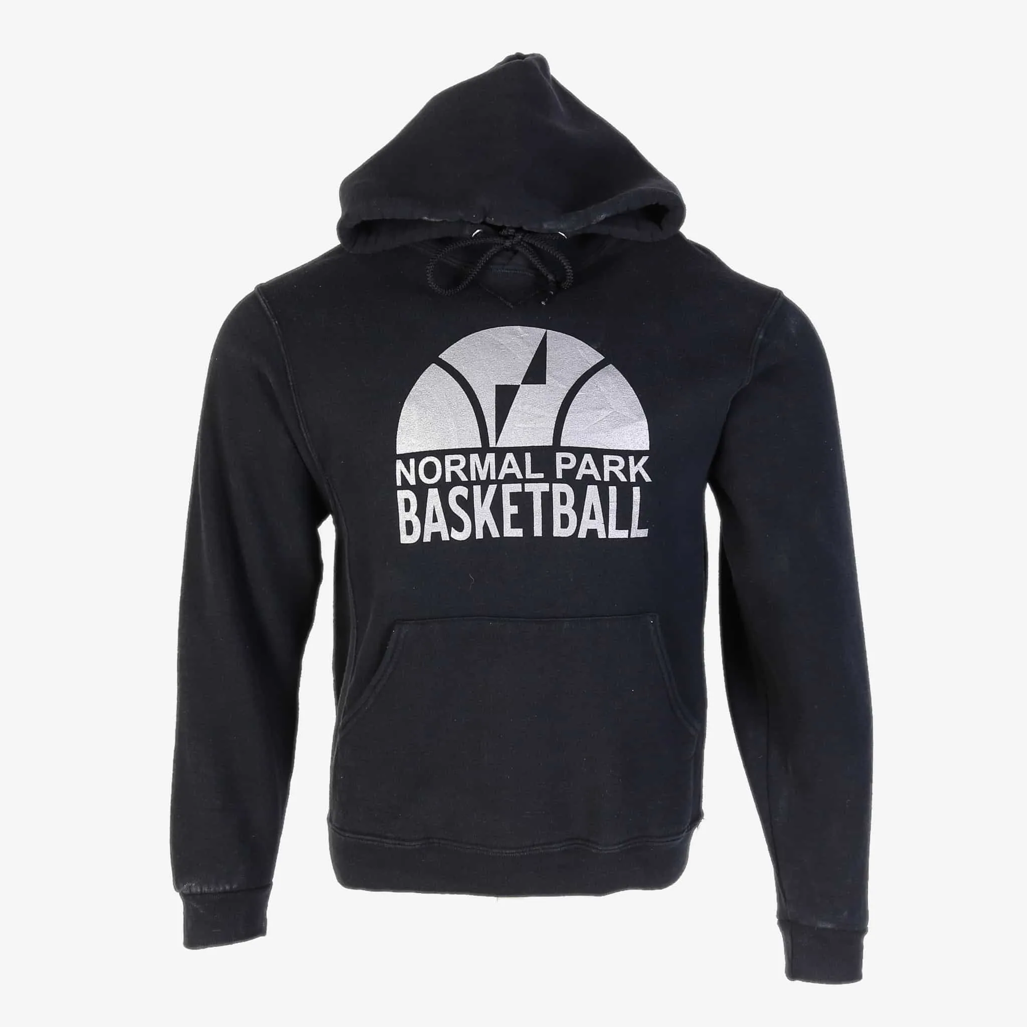 Vintage Russell Athletic 'Normal Park Basketball' Hooded Sweatshirt - Black