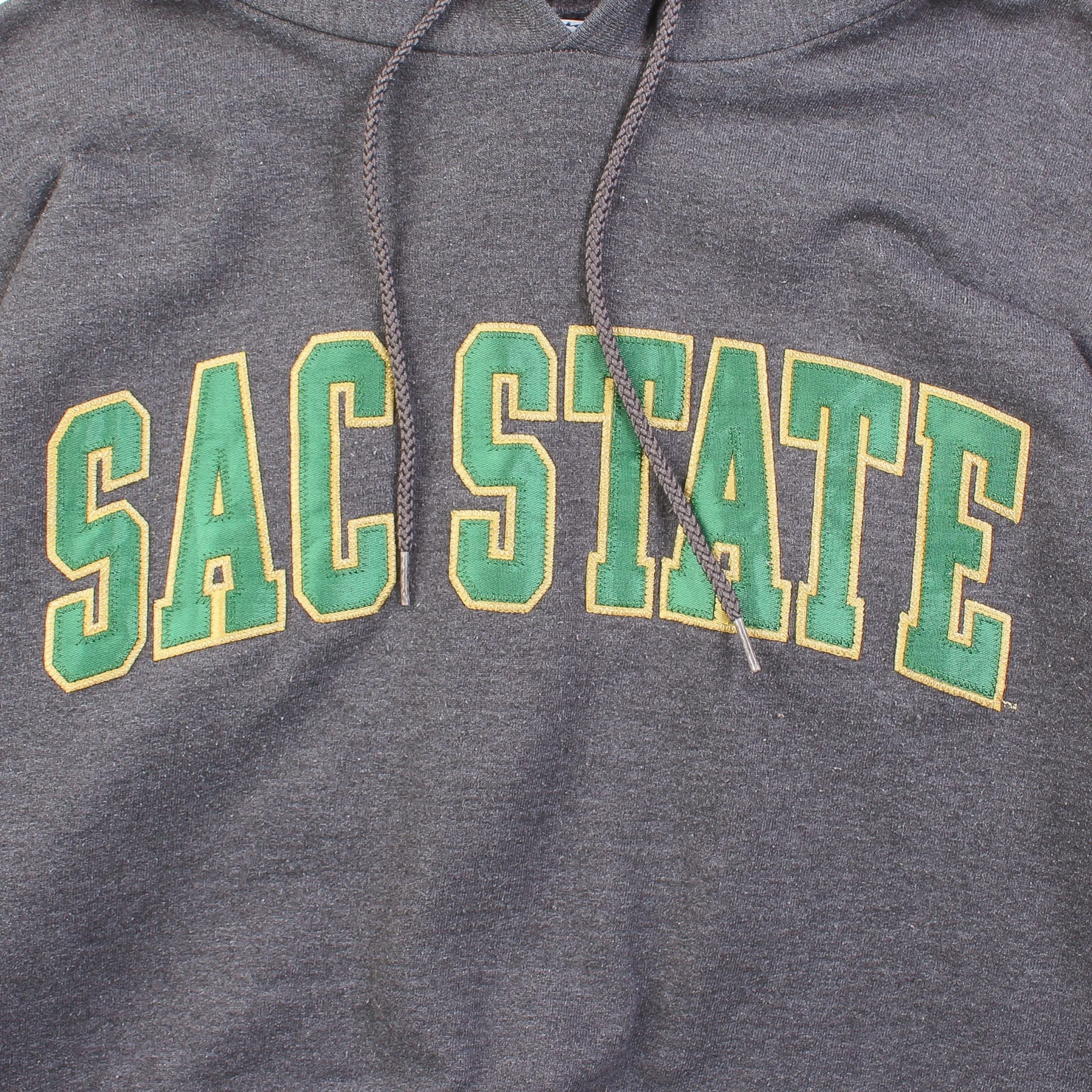 Vintage 'SAC State' Champion Hooded Sweatshirt