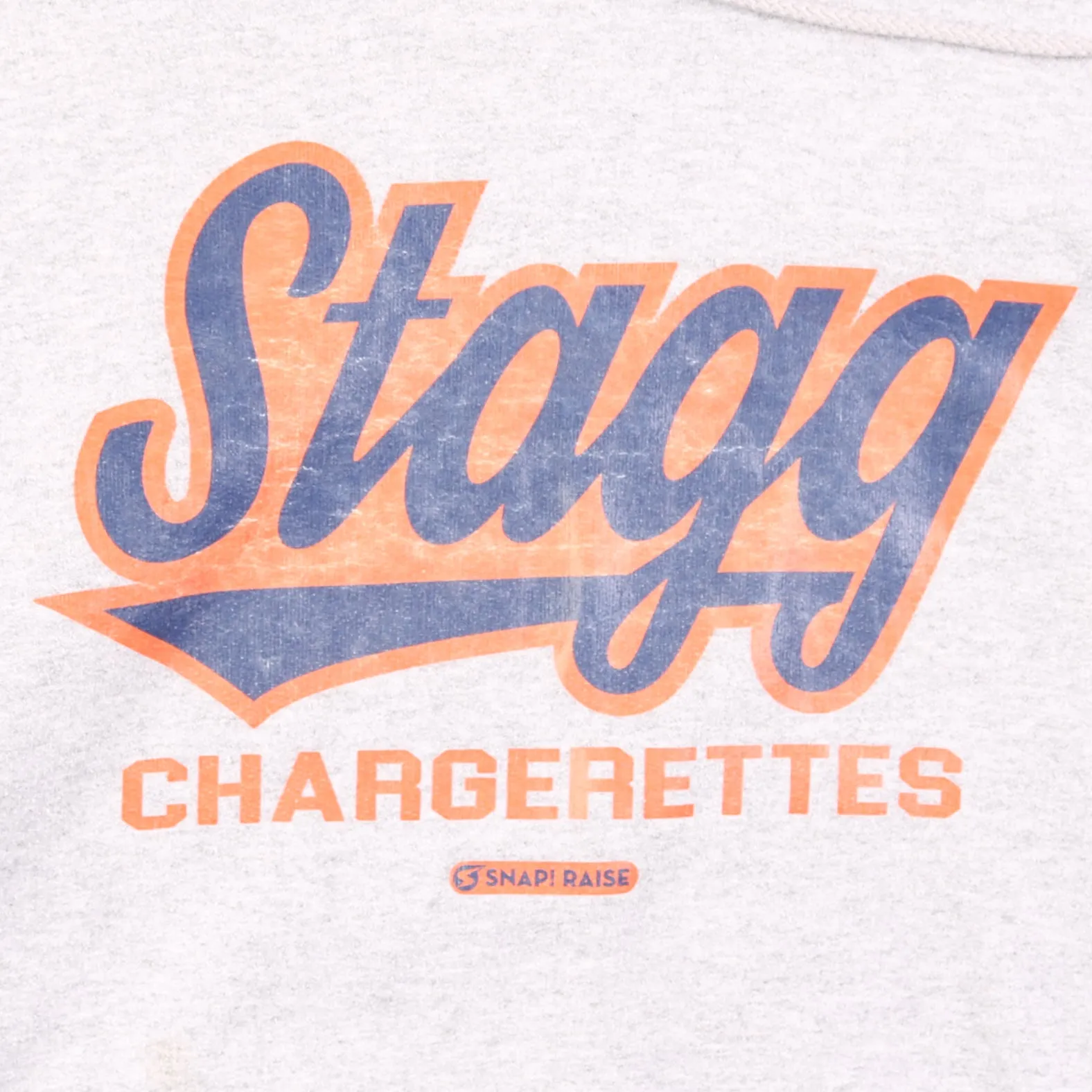 Vintage 'Stagg' Champion Hooded Sweatshirt