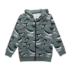 Walkiddy The Great Whales Zip Hoodie