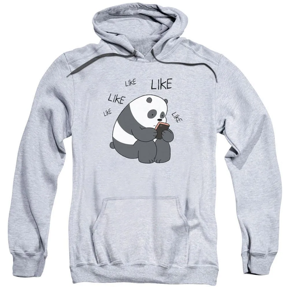 We Bare Bears Like Like Like Heather Adult Hoodie