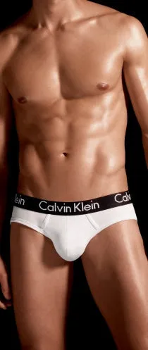 White Body Stretch No-show brief - Calvin Klien Underwear -XL