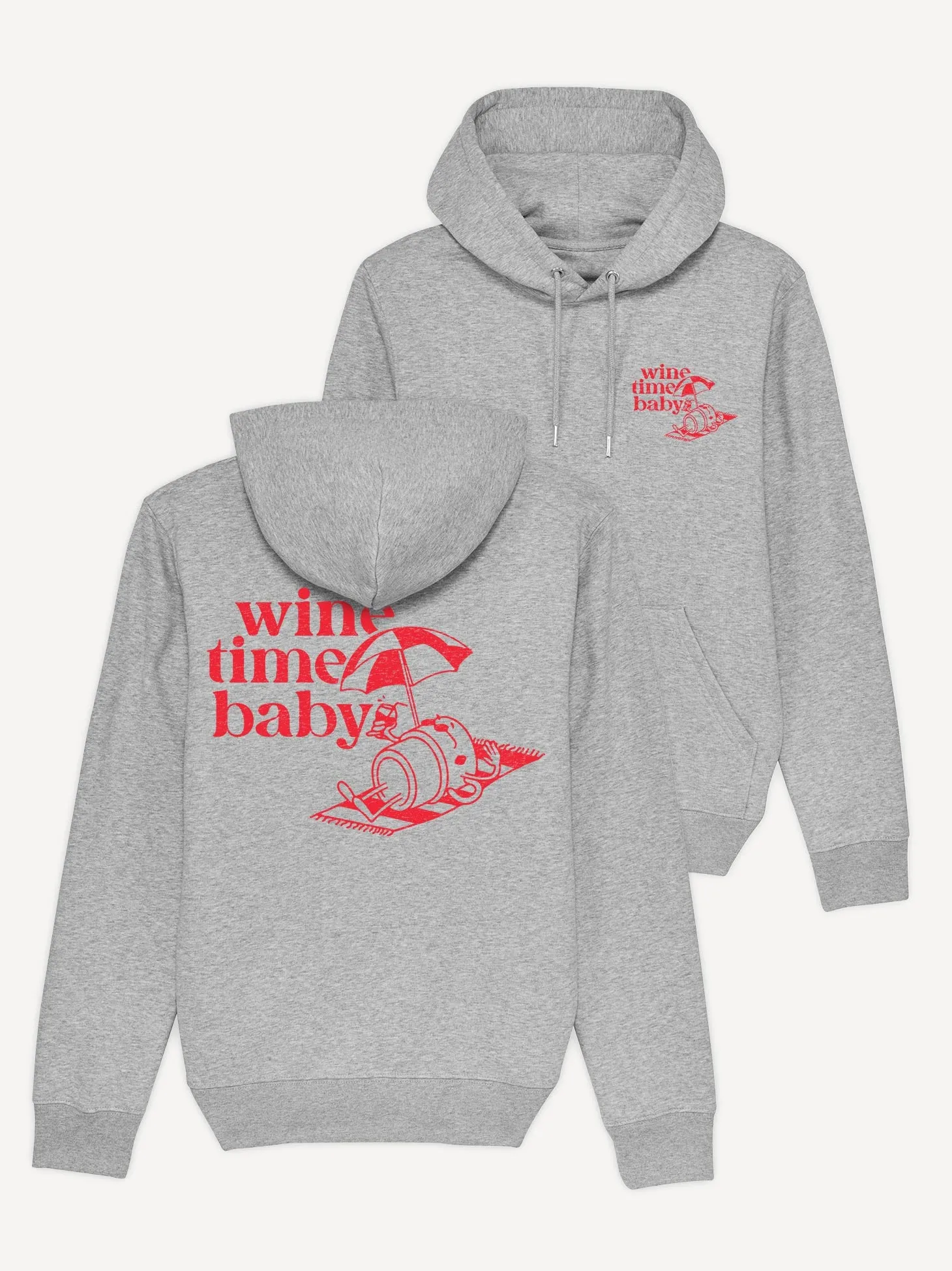 Wine Time Baby Hoodie