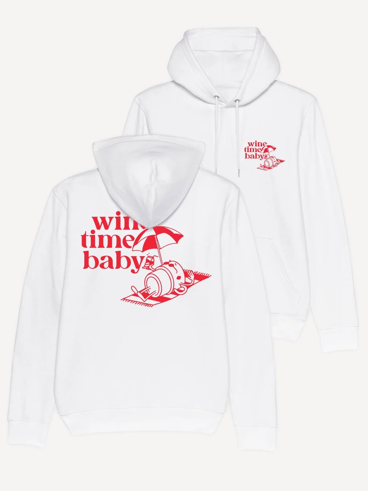 Wine Time Baby Hoodie