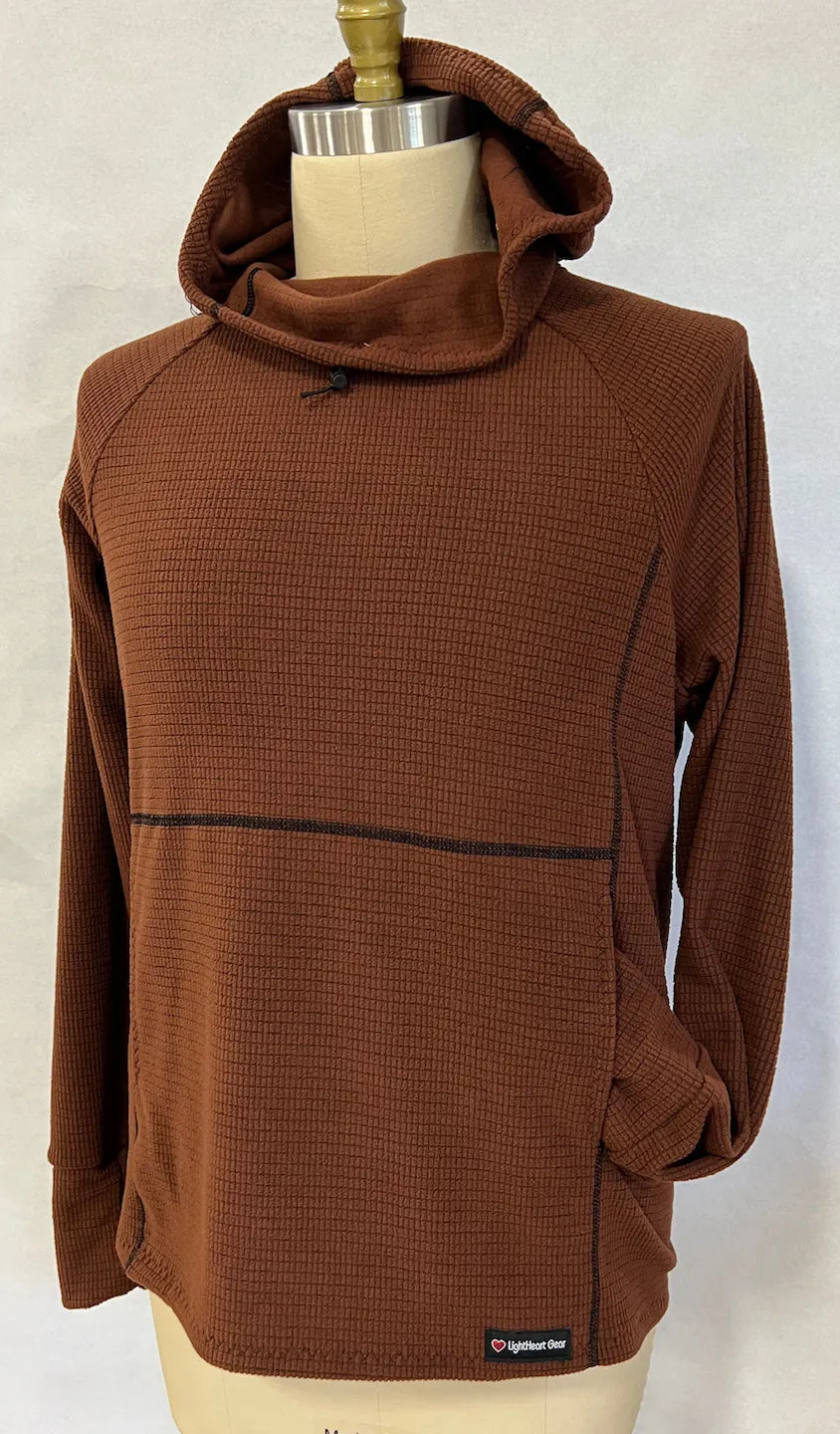 Women's Fleece Hoodie -  Brown