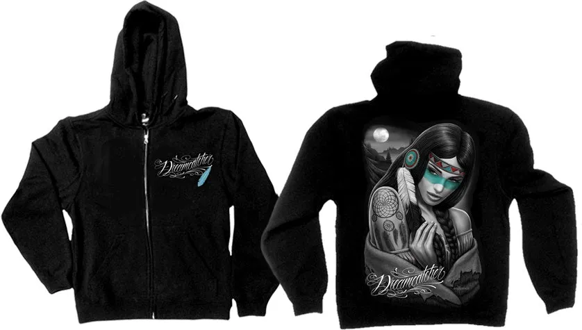 Women's Zip up Hoodie - DREAMCATCHER " LOW IN STOCK "