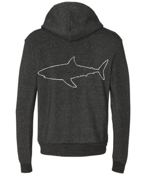 WS - Shark Outline Hoodie