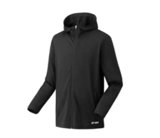 Yonex 2021 Practice Men's Full Zip Hoodie 50116 (Black)